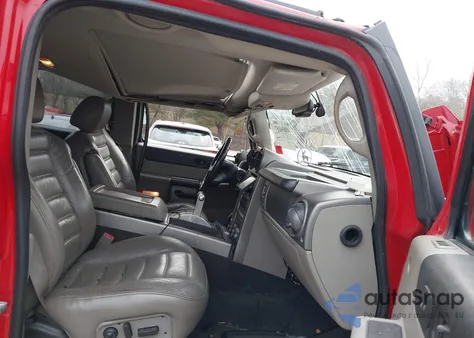 2004 Hummer H2 из США, поврежденный, VIN 5GRGN23U54H120134